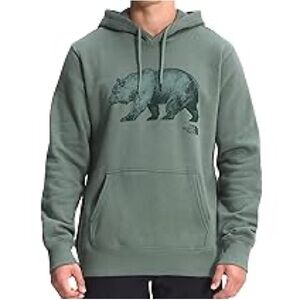 The North Face Green TNF Bear Pullover Hoodie
